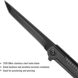 Cuchillo de bolsillo EDC para hombre de acero inoxidable