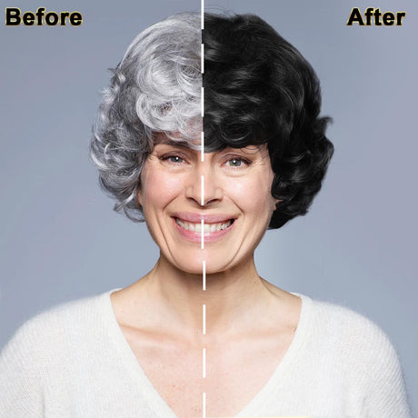 champú 3 en 1 para el color negro,IIIMEIDU cubre canas