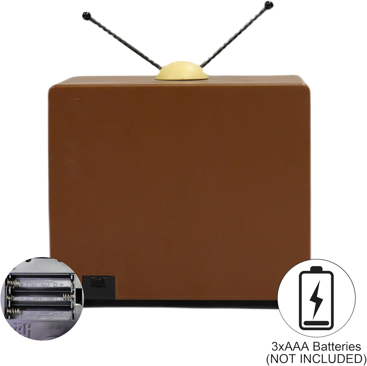 Televisor Retro MOMENTS IN TIME 6 con Música y Luz LED