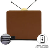 Televisor Retro MOMENTS IN TIME 6 con Música y Luz LED
