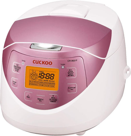 Arrocera CUCKOO CR-0631F 6 Tazas, 7 Modos, Pantalla LCD