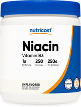 Suplemento Niacina Vitamina B3 Polvo 8.82oz  Vitamina B3