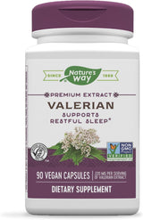 Suplemento Nature's Way Valeriana sin OMG sin gluten  220 mg