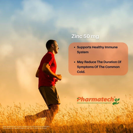 Suplemento de apoyo inmunológico de zinc  antioxidante 60un