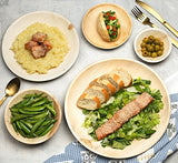 Platos biodegradables (Paquete de 25)