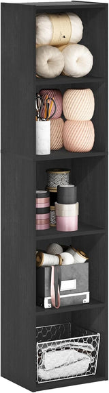 Estantería para libros, 5 niveles, cubos, Furinno Luder