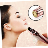 Depiladora eléctrica facial y recortadora de cejas USB