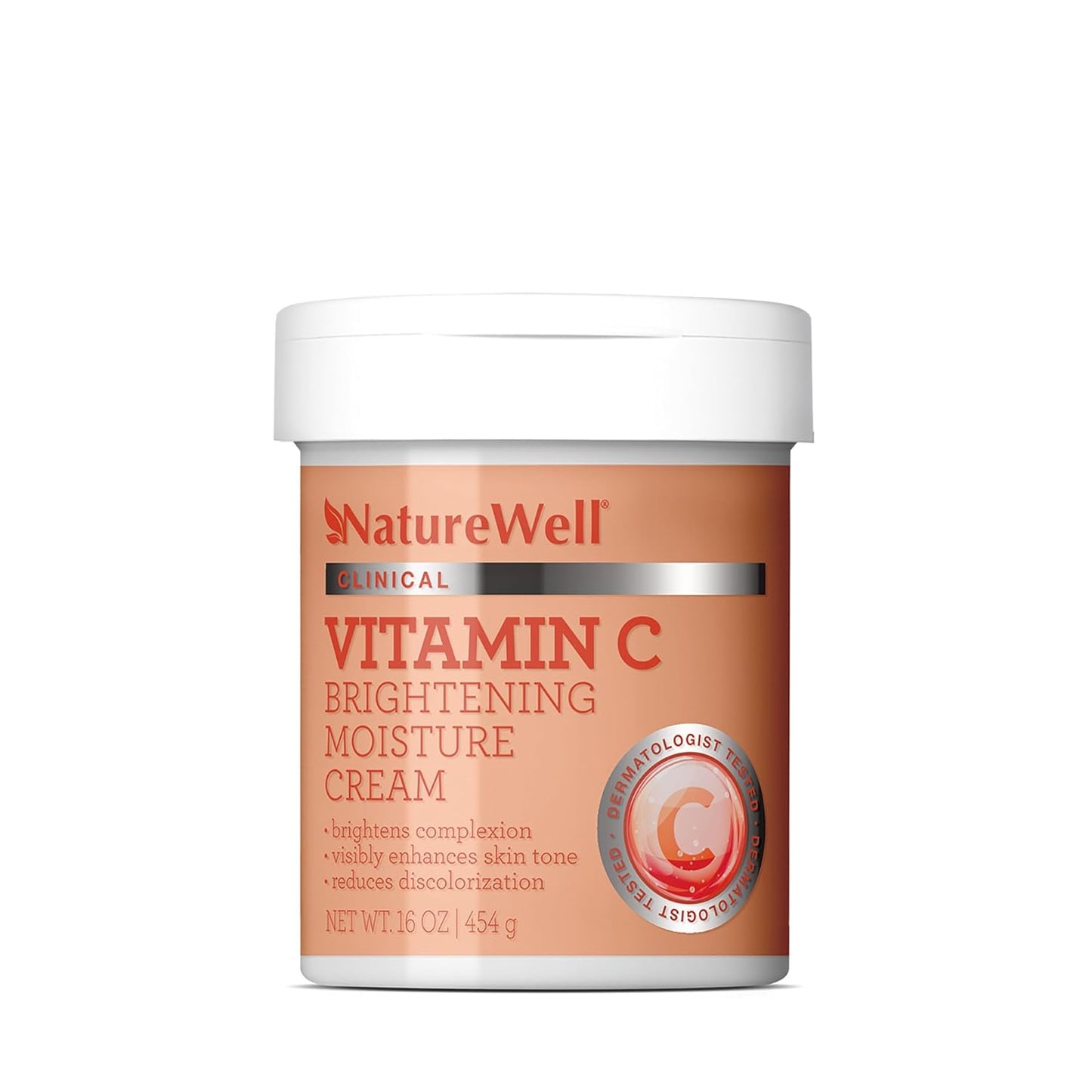 Crema hidratante iluminadora con vitamina C NATURE WELL