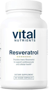 Suplemento Resveratrol Antioxidante salud celular 60und