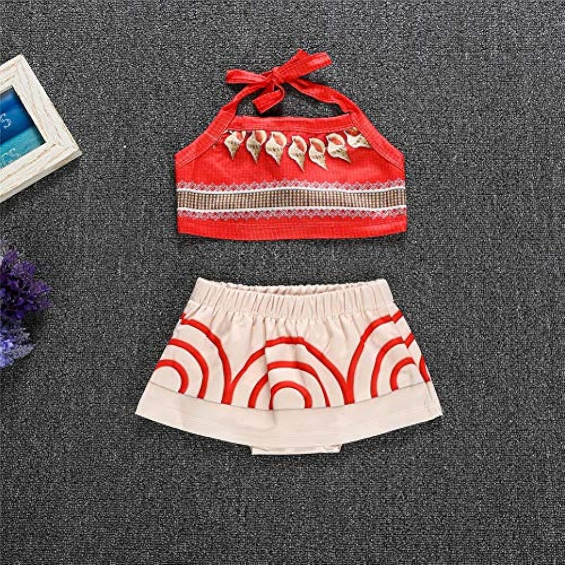 Disfraces Traje de baño de princesa Halter Bikini