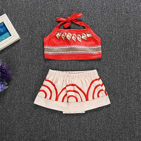 Disfraces Traje de baño de princesa Halter Bikini