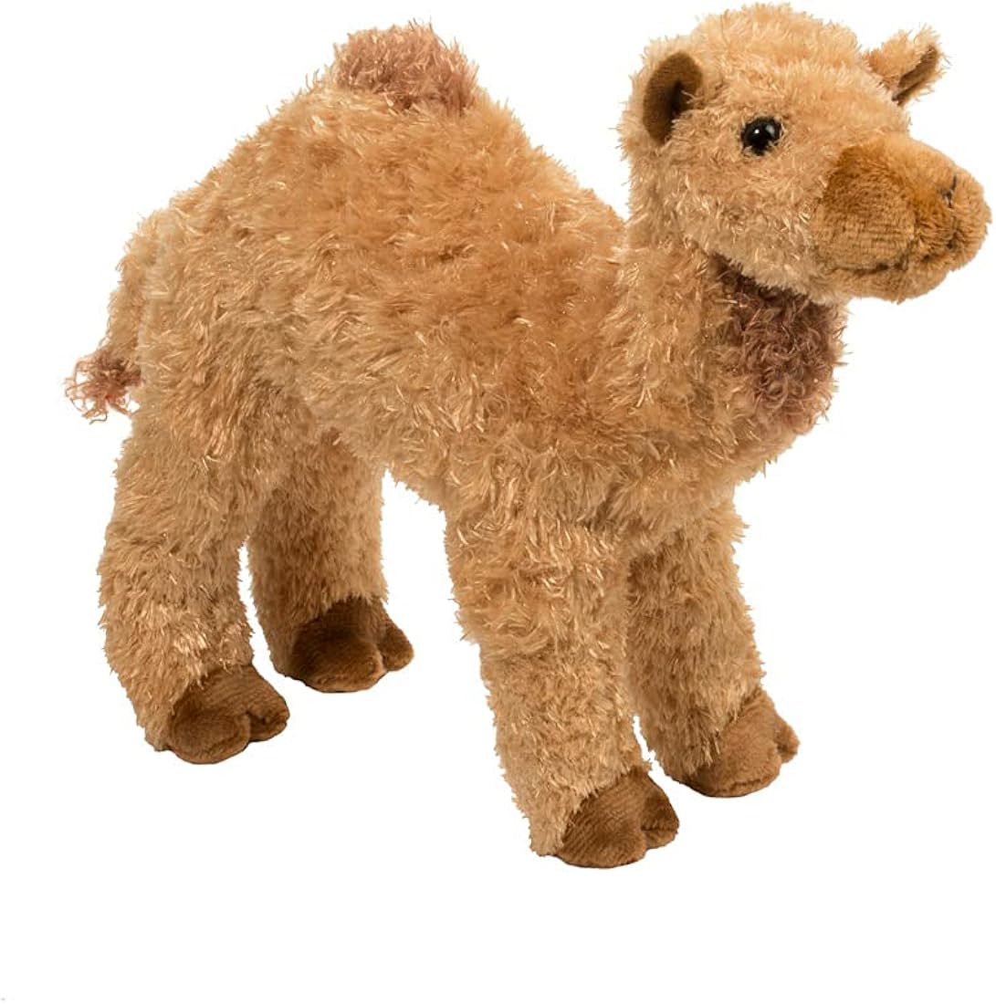 Peluche de camello marrón