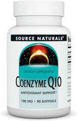 Coenzima Q10 Fuente Naturals Antioxidante 100 mg 90 cápsulas