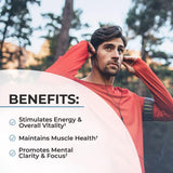 Multivitamínico para hombres con vitaminas y zinc