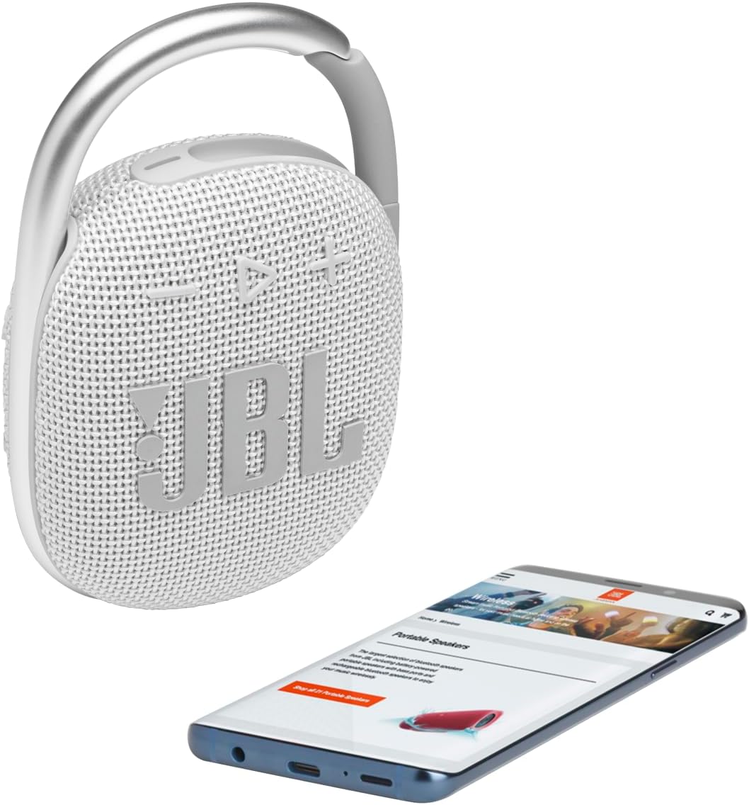 Altavoz Bluetooth JBL Clip 4, impermeable, 10h de batería
