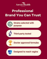 Probióticos Vaginales Mujer - 60B, Flora, Olor, Cándida, Digestión, Saffron, Cranberry, 90 Cápsulas