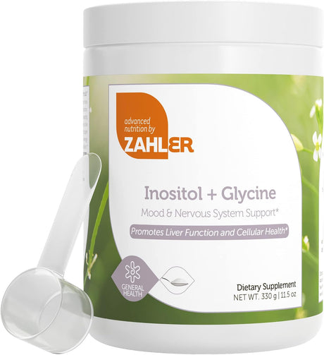 Suplemento en polvo de inositol y glicina equilibrio hormona