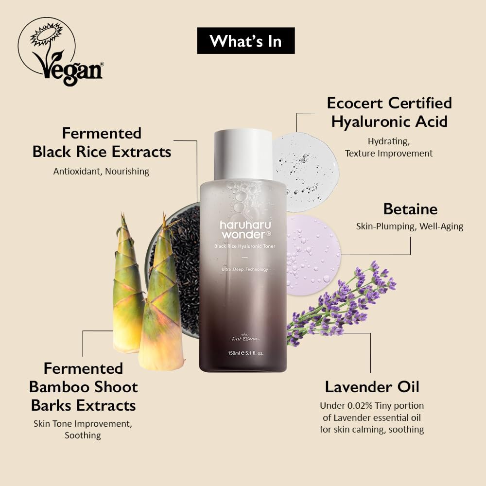 Tónico Hidratante Haruharu Wonder 150ml | Vegano y Cruelty Free
