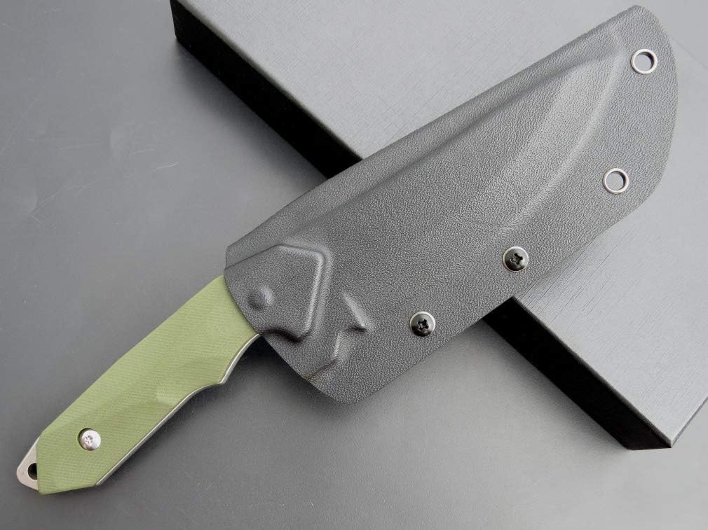 Cuchillo de hoja fija D2 G10 para supervivencia - EF122