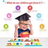 Juegos Educativos KMUYSL - 80 Piezas de Aprendizaje CVC