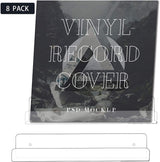 Paquete de 8 estantes de exhibición de discos de vinilo