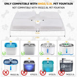 Filtros Comsmart para Fuente de Agua para Mascotas, 12 Pzs
