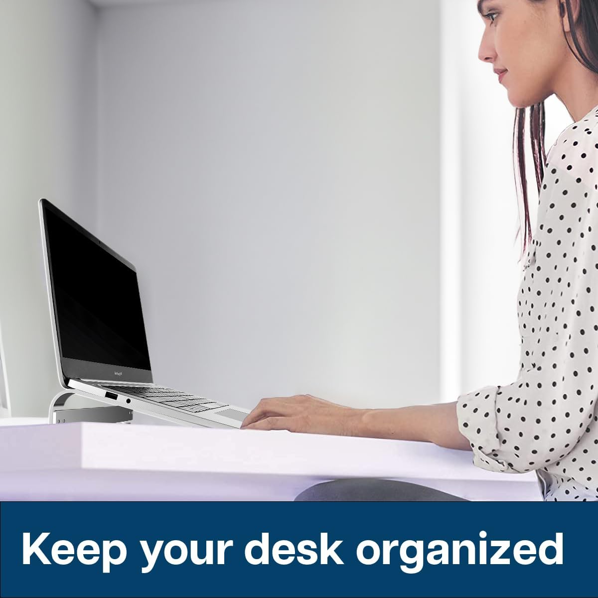 Soporte para laptop portátil para escritorio