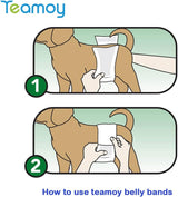 Pañales envolventes reusables para perros  Teamoy