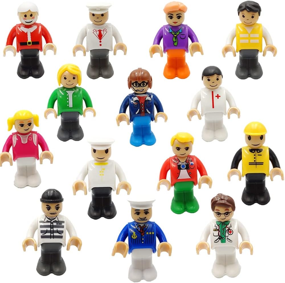 Figuras de Acción para Niños - Juguetes de Profesiones 14 Pcs