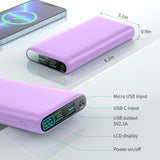 Cargador portátil de 38800 mAh pantalla LCD USB-C