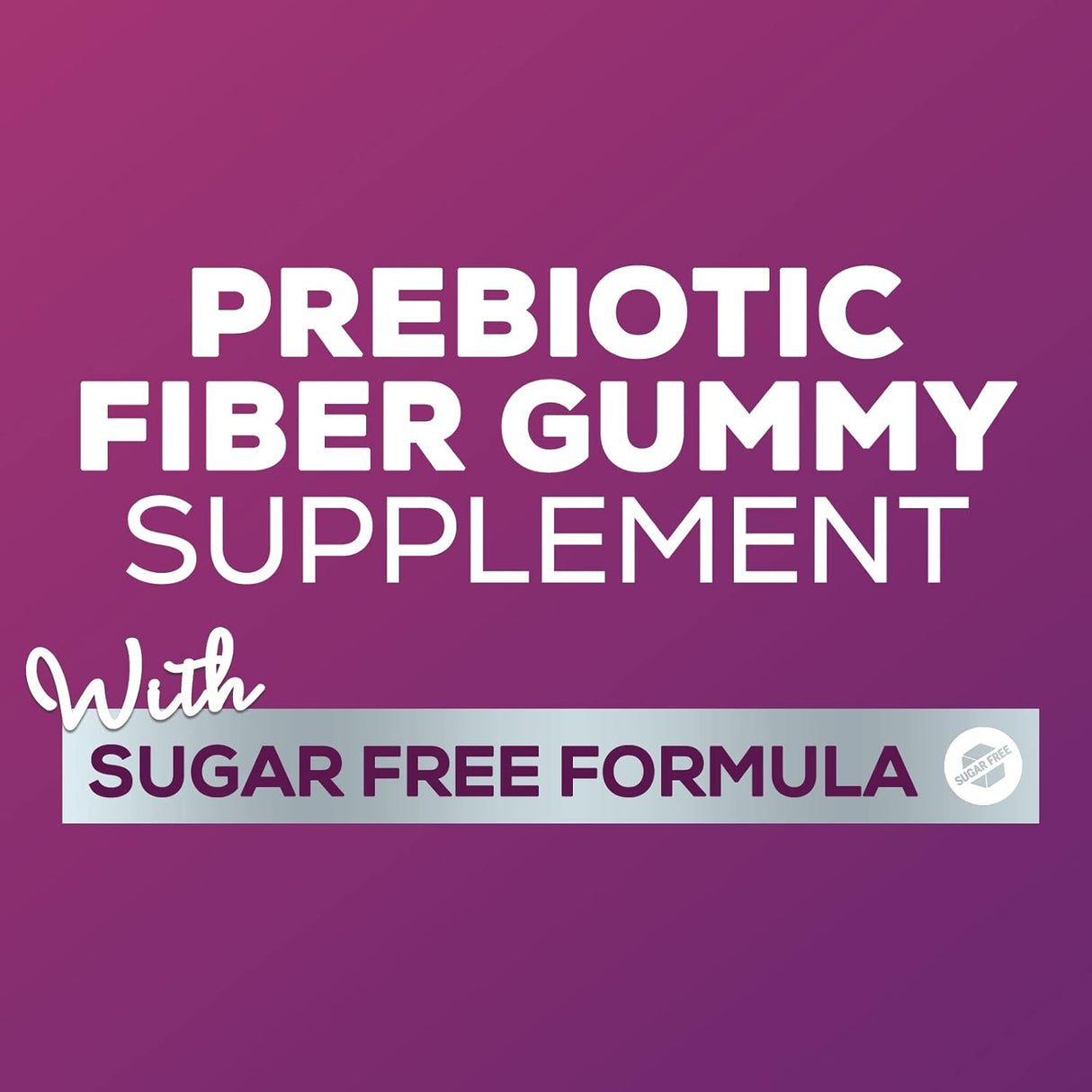Suplemento de fibra sin azúcar para adultos Nature's Nutrition