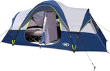 Tienda de Campaña UNP para 10 Personas, 2 Habitaciones, Impermeable
