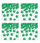 Beistle, 4 onzas Fanci Fetti Weed (verde)