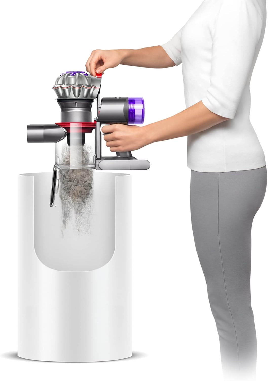 Aspiradora sin cable Dyson V8: potente, ligera y eficiente.