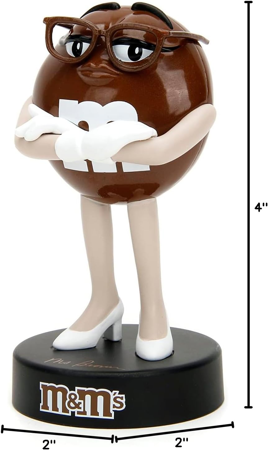 Figura coleccionable Jada M&M's 4 de hojalata para niños y adultos