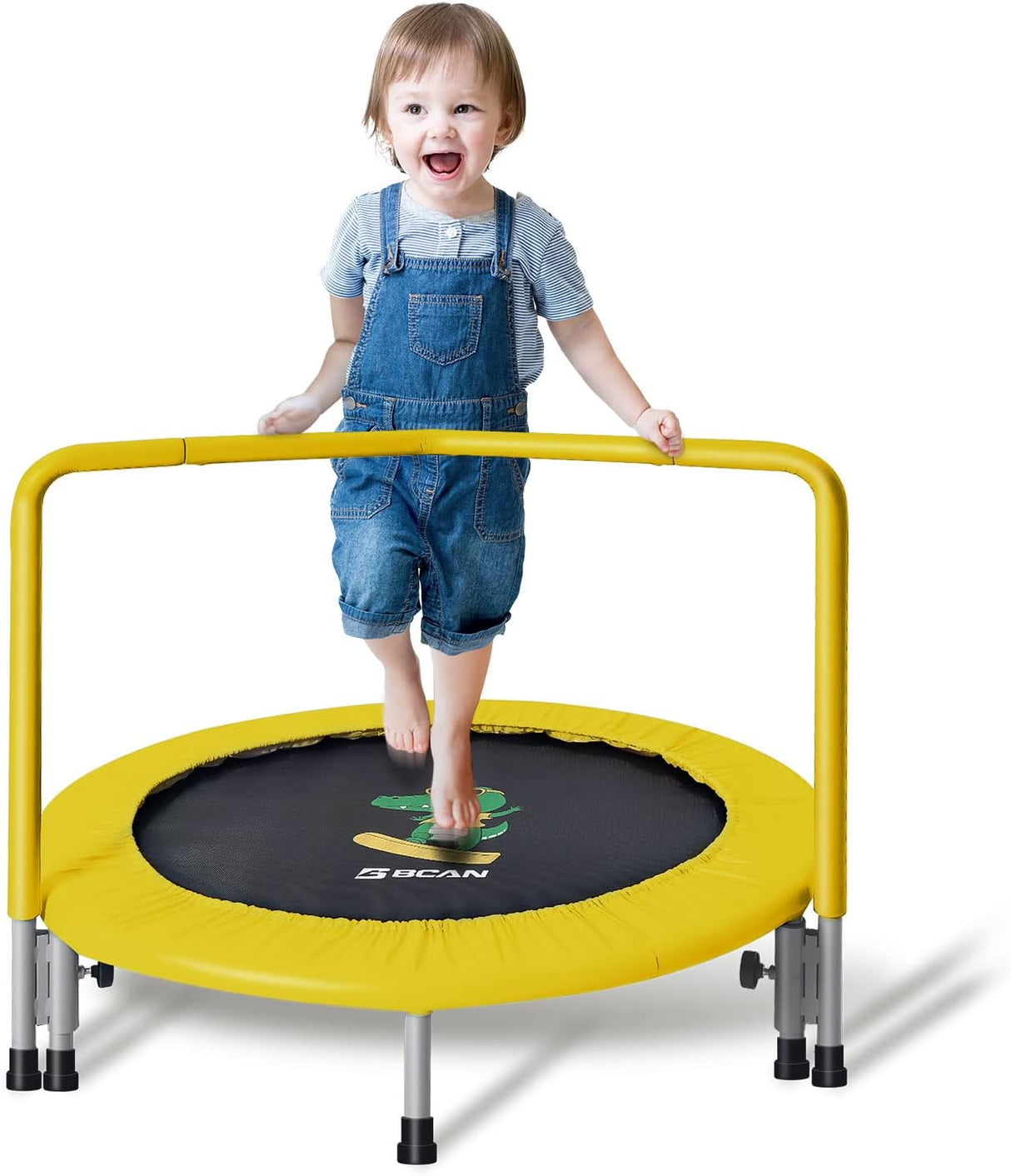 Trampolín Infantil BCAN 36'' Plegable con Manija para Niños