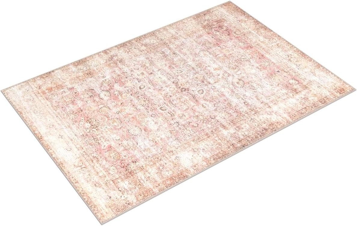 Alfombra Lavable Adiva 2x3 con Antideslizante, Vintage, 2' x 3