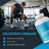 Colostro Bovina Puro 180 Cápsulas - Libre de Antibióticos