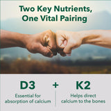 PlantFusion Vitamina D3 + K2 Orgánica Vegana 5000 IU, 60 Cápsulas