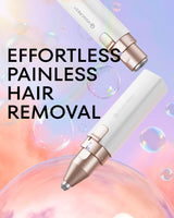 Depilador Facial 2 en 1: Afeitadora y Recortadora de Cejas