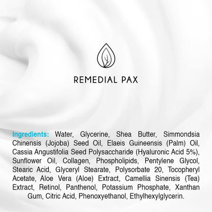 Crema de retinol para la cara REMEDIAL PAX hidratante facial