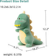 Lindo y suave peluche de Dinosaurio color verde