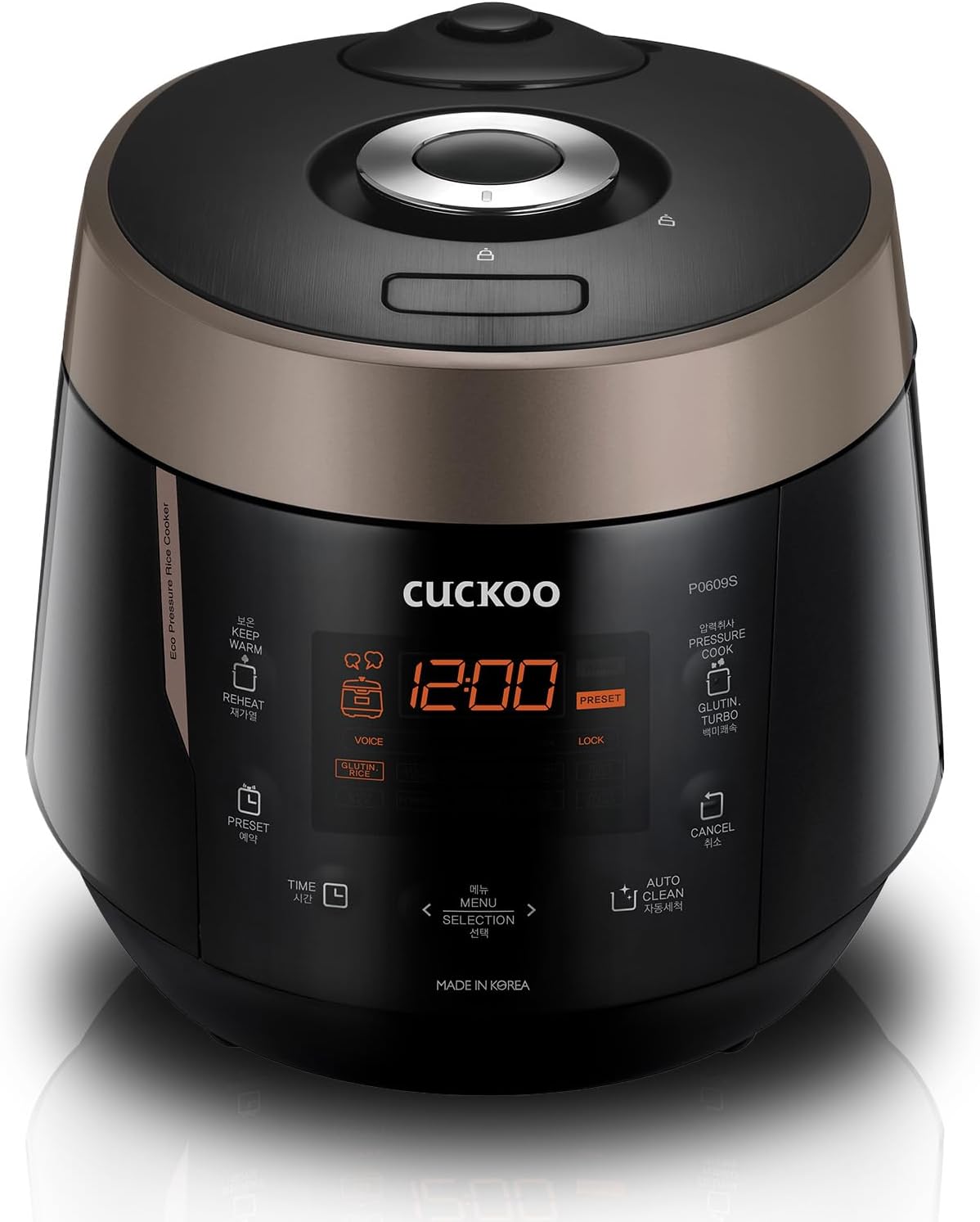 Arrocera Eléctrica Cuckoo 6 Tazas, 12 Programas, Modelo 6 Cup