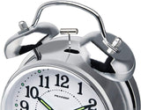 Reloj despertador de campana doble para dormilones modelo 4