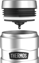 Taza de viaje aislante al vacío, acero inoxidable, 16 oz