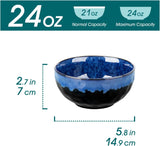 Cuencos de Cerámica para Sopa Vancasso, Juego de 4, 24oz