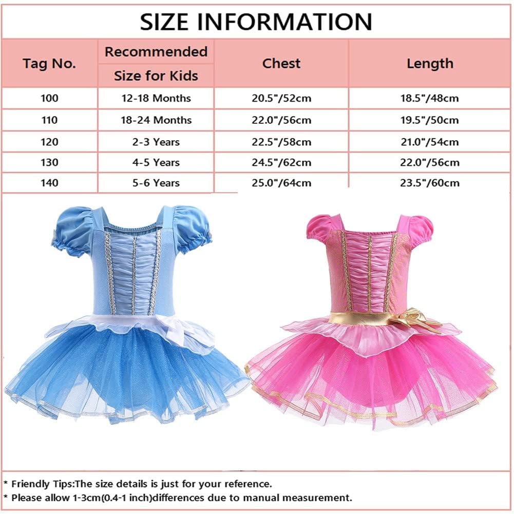 Disfraz de Princesa Bailarina Tutu para Niñas - Fiesta Cosplay