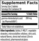 Suplemento GABA masticable 200 mg PharmaGABA biodisponible