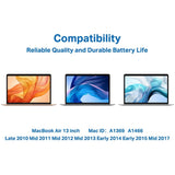 Batería de repuesto para laptop Apple MacBook Air de 13