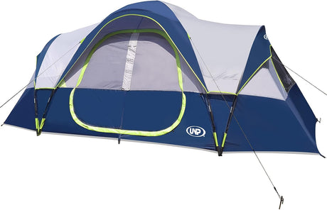 Tienda de Campaña UNP para 10 Personas, 2 Habitaciones, Impermeable